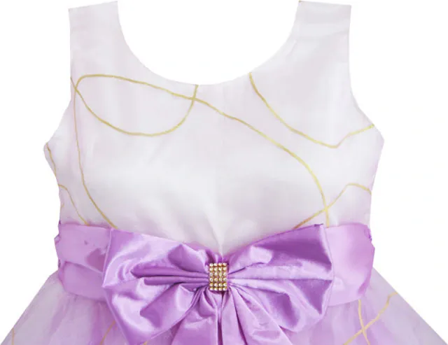 Dívčí šaty pro družičku "Cecilka" 7-8 let