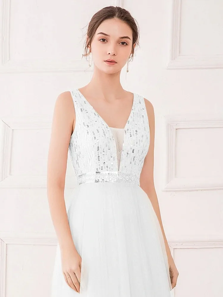 Mléčné svatební / popůlnoční šaty "Priya" - vel. 42