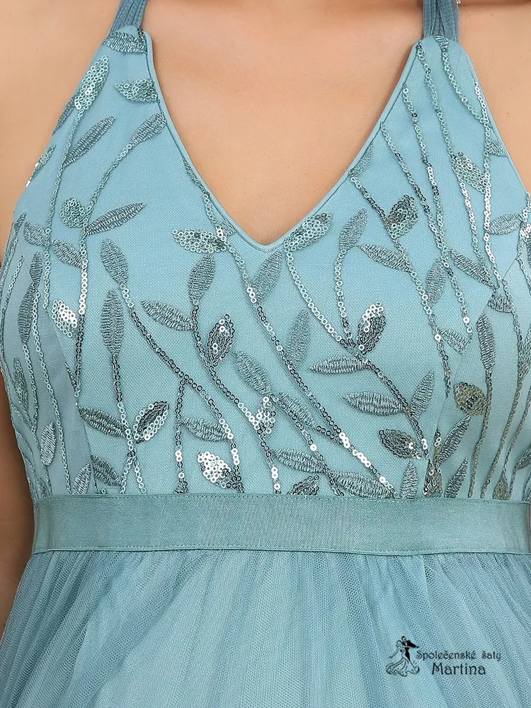 Staromodré těhotenské tylové šaty "Casidy" - vel. 40