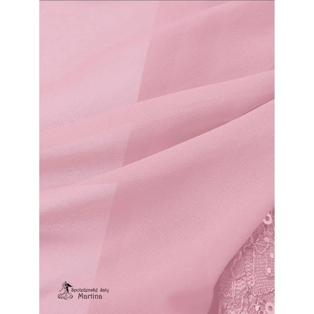 Dívčí kraťáskové šaty "Edita" - růžové  vel. 12