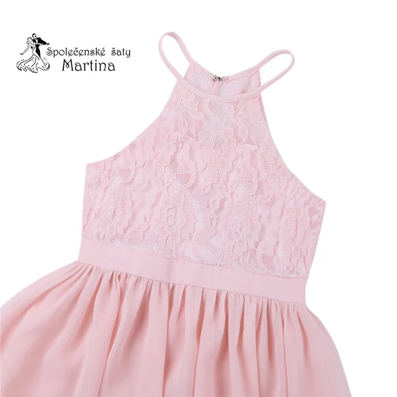 Dívčí šaty "Evelína" 4-16 let - růžové