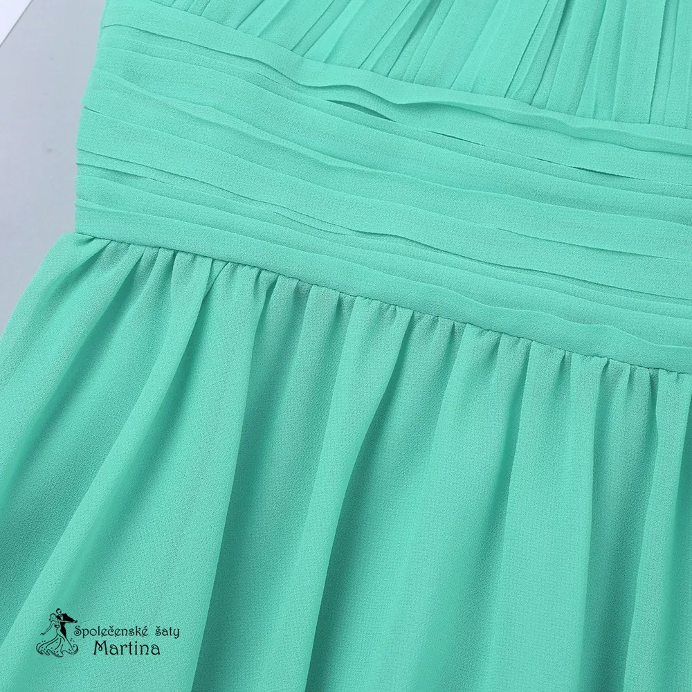 Mintové slavnostní šaty pro dívky "Dorotka" 4-14 let