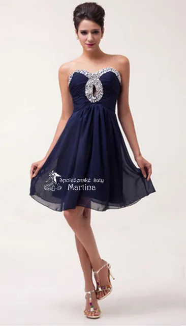 Krátké společenské šaty "Amy" - vel. 32