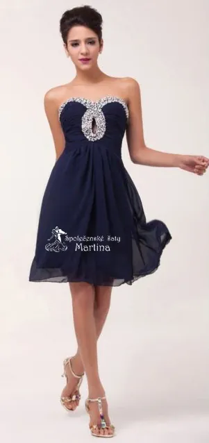 Krátké společenské šaty "Amy" - vel. 32