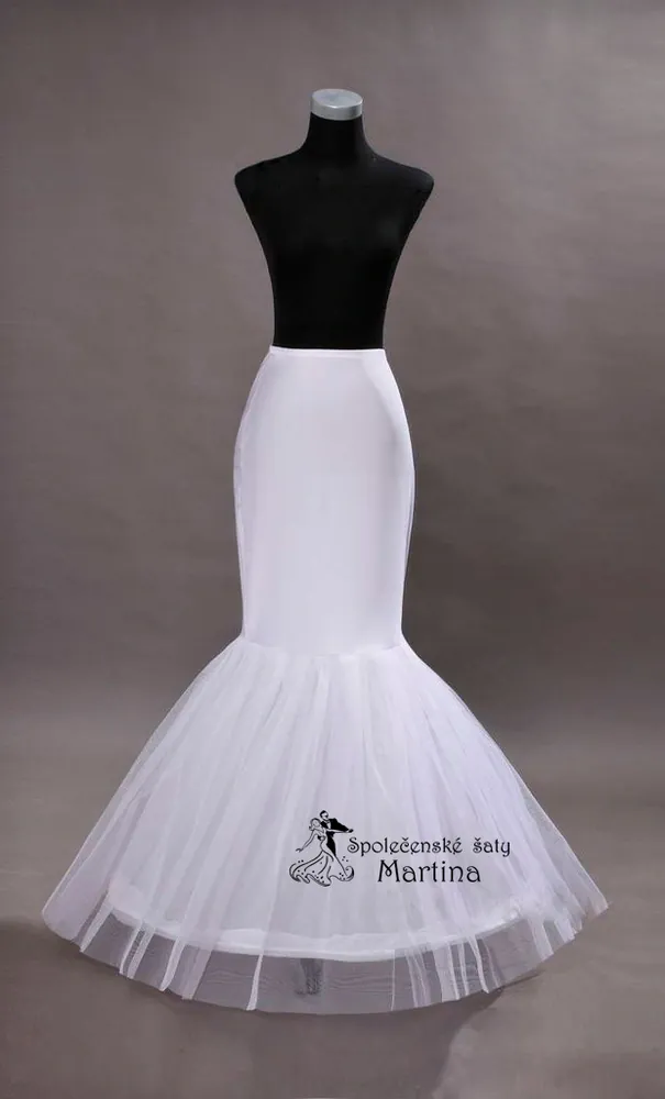 Stříbrné svatební šaty "Stela" - vel. 38