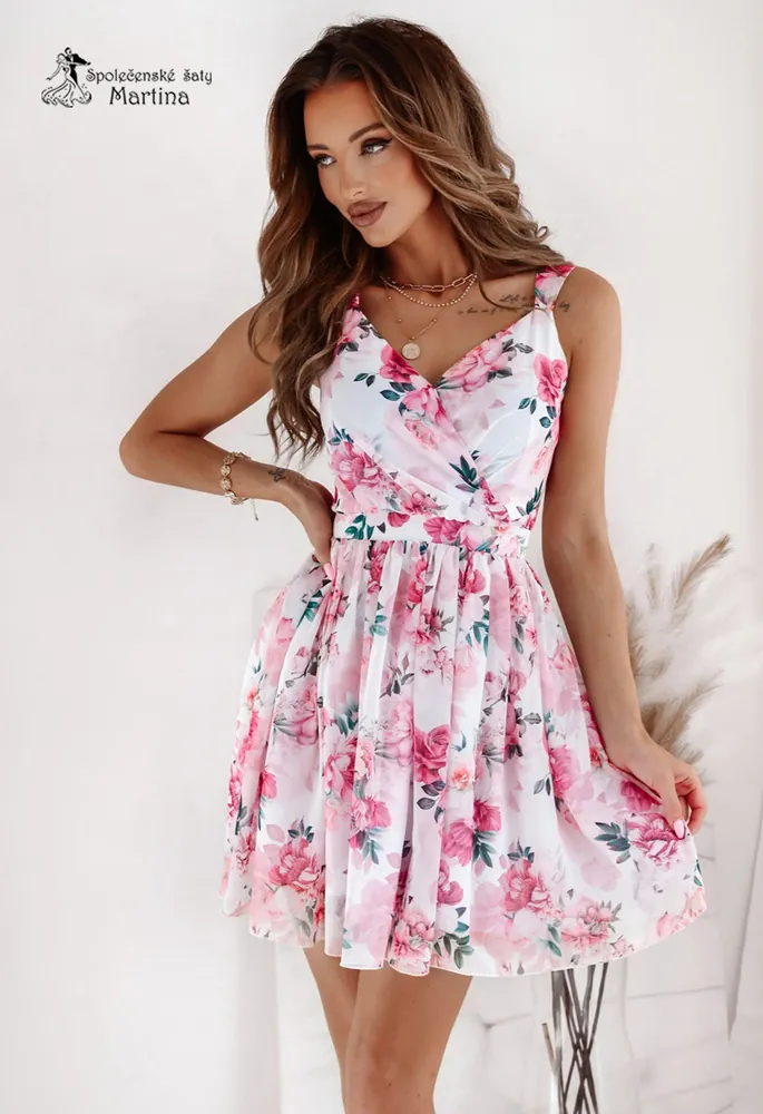 Květinové letní koktejlky "London" 2 - vel. 36