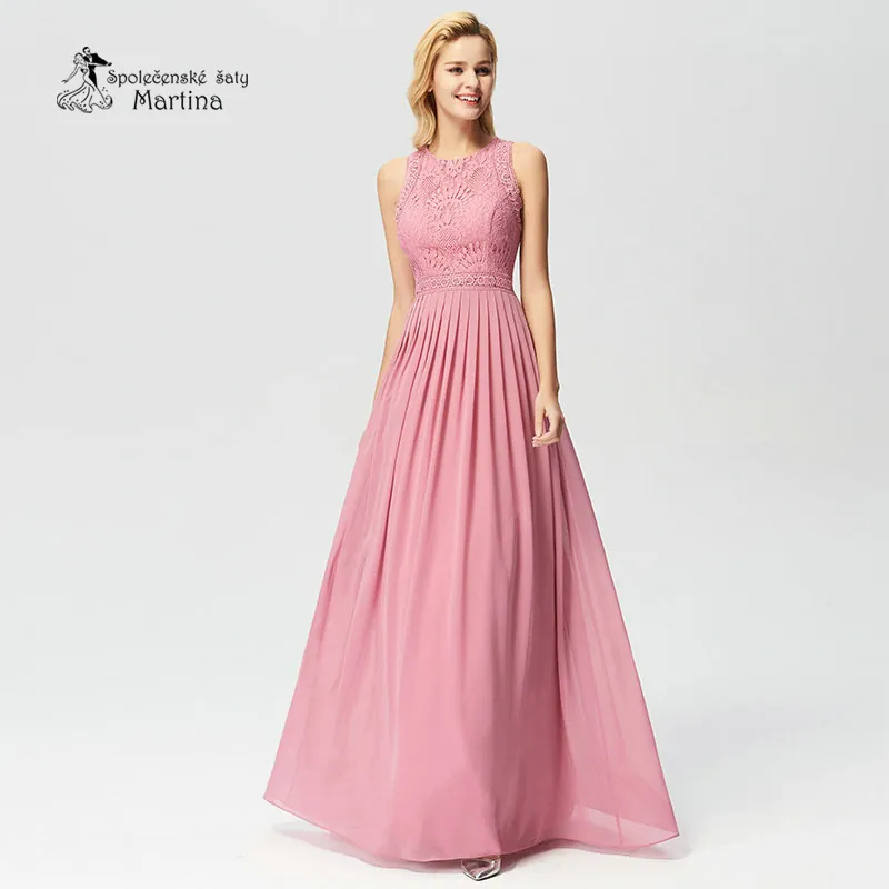 Společenské šaty "Christianne" - starorůžové  vel. 46
