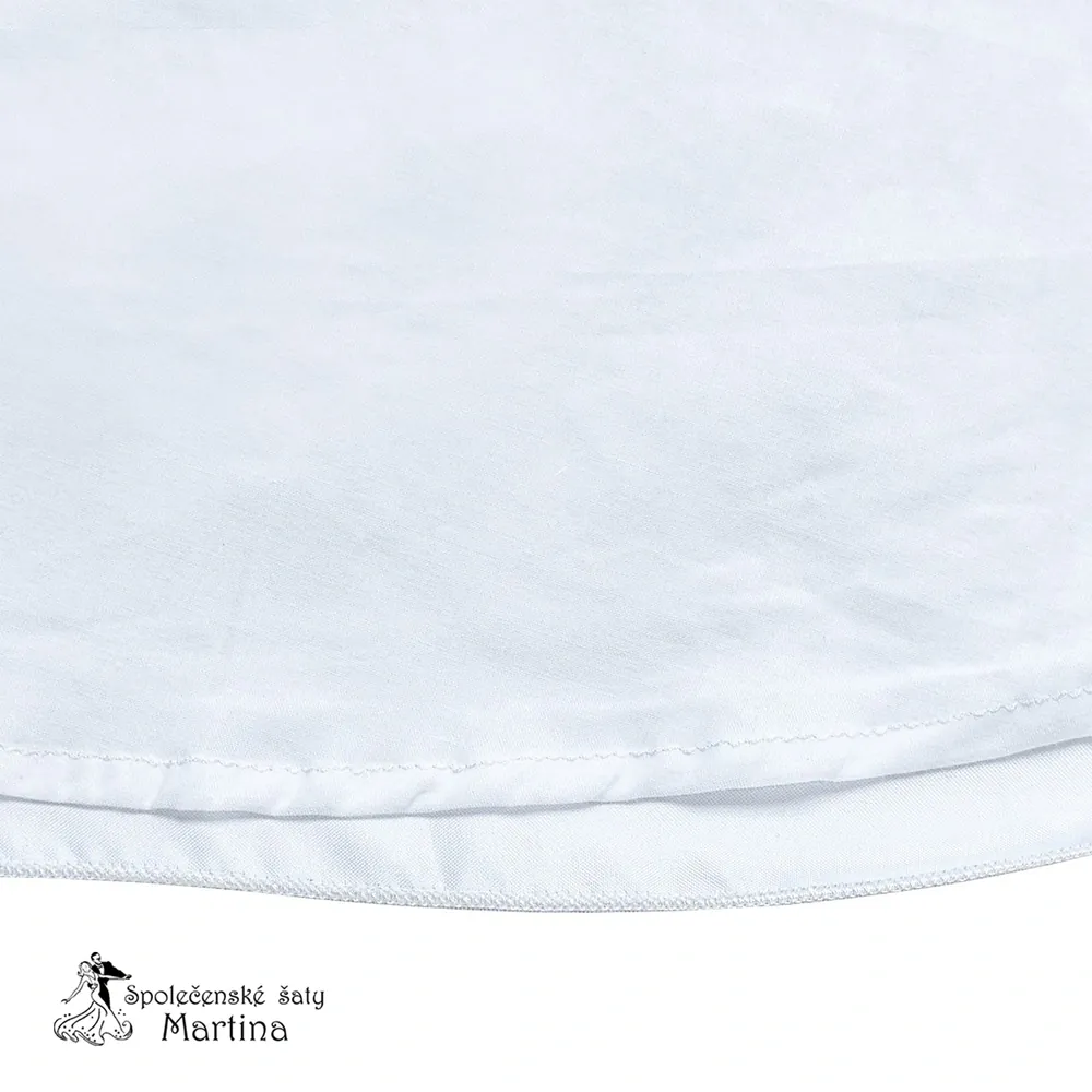 Dívčí šaty "Mirka" - bílé  vel. 7