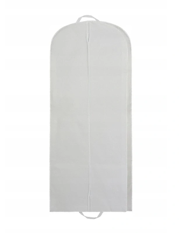 Vak na šaty neprůhledný, dvojité poutko 175x70x10 cm