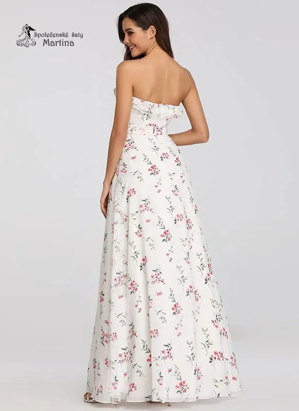 Jemné květinové romantické šaty "Claire"