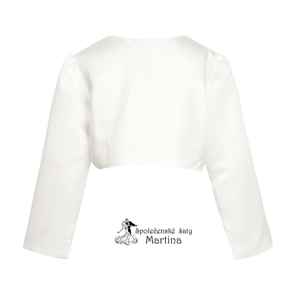 Bolerko k dívčím šatům - ivory