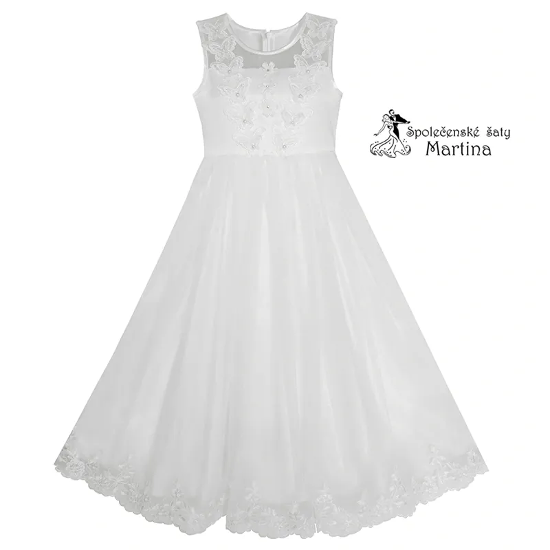 Dívčí šaty pro družičku "Justýnka" 7-14 let 