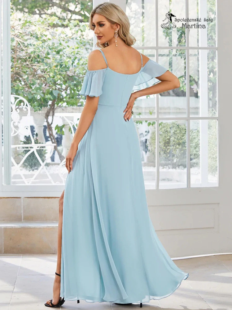 Světle modré šaty pro družičku či svatebního hosta "Alisia"