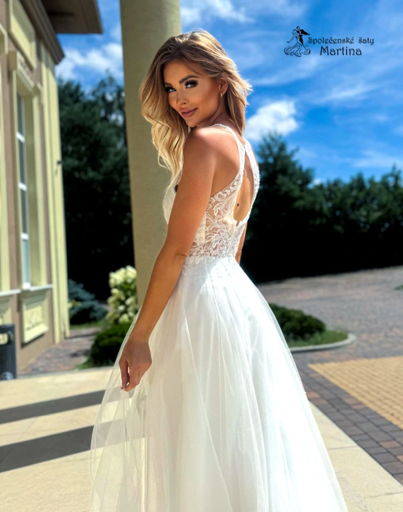 Svatební šaty či na věneček "Helena"