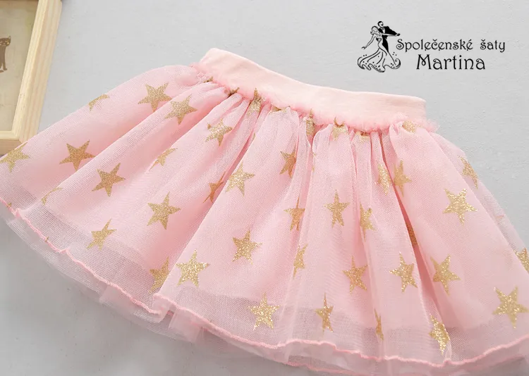 Sukýnka s hvězdičkami