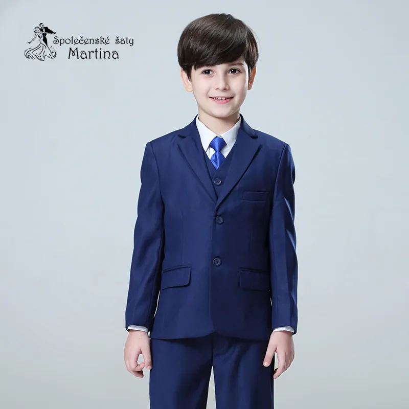 3-dílný oblek 1,5-13 let - modrý