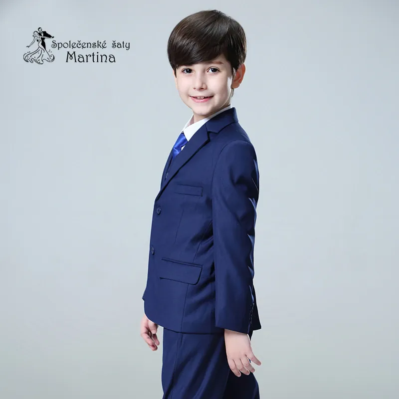 3-dílný oblek 1,5-13 let - modrý