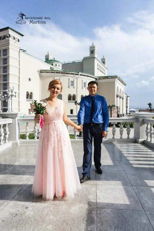 Světle růžové boho šaty "Selena" (na zip) - vel. 44