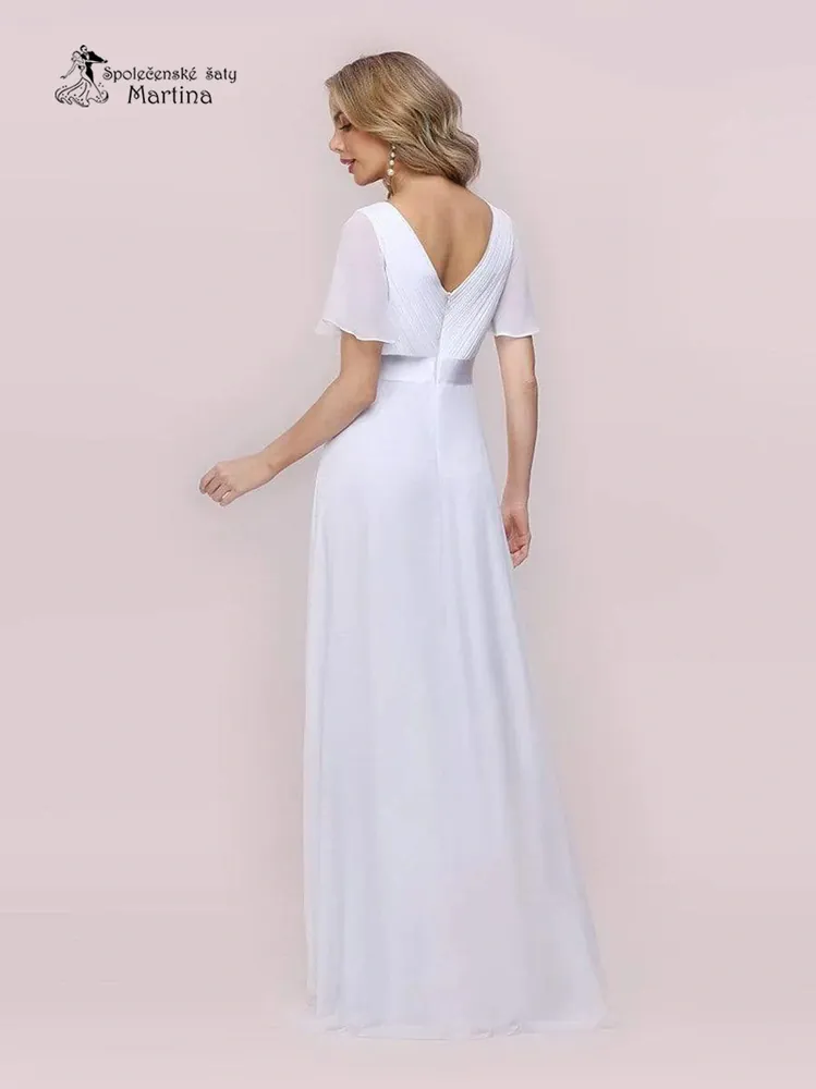 Svatební šifonové šaty "Camila" antického střihu