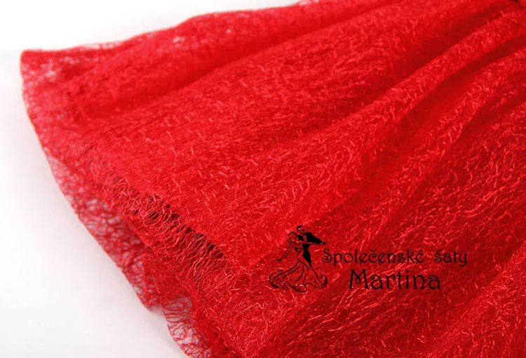 Dívčí šaty "Sonička" 0-24 měs. - červené