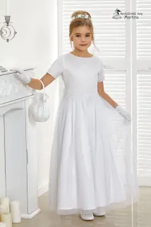 Šaty pro družičky či k 1. svatému přijímání "Deliah" - vel. 134