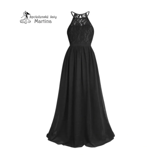 Dívčí šaty "Evelína" 4-16 let - černé