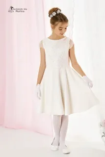 Dívčí krátké šaty pro družičku "Judy" - vel. 134