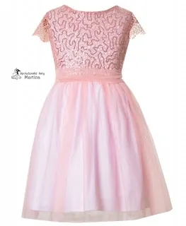 Dívčí krátké šaty pro družičku "Penelopy" - vel. 152