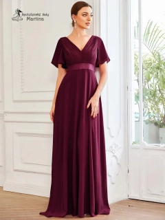 Morušové šifonové šaty "Camila" antického střihu