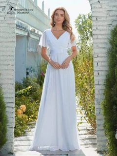 Svatební šifonové šaty "Camila" antického střihu