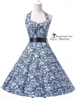Vintage/retro šaty, 50´ léta - M