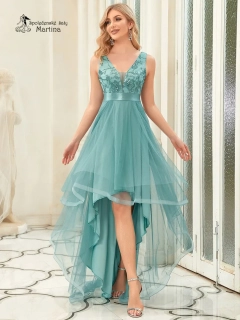 Staromodré asymetrické šaty "Iris" 