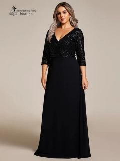 Černé šaty "Mackenzie XXL" 