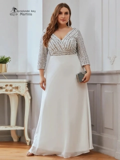 Bílé svatební šaty "Mackenzie XXL" 