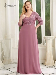 Starorůžové šaty "Mackenzie XXL"