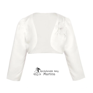 Bolerko k dívčím šatům - ivory