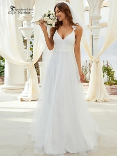 Svatební šaty "Scarlet" s áčkovou sukní