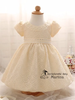 Dívčí šaty pro družičku "Maruška" 0-18 měsíců