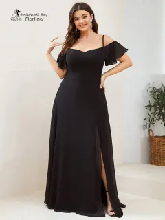 Černé společenské šaty "Alisia"