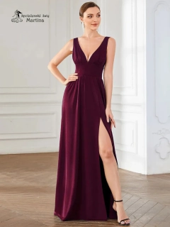 Morušové jednoduché společenské šaty pro svatebního hosta či do tanečních "Fanny"