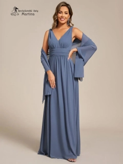 Šátek/přehoz přes ramena - staromodrý