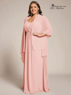 Šátek/přehoz přes ramena - růžový