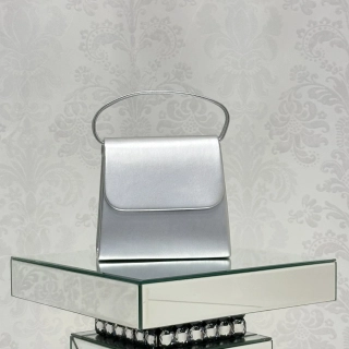 Kabelka - stříbrná